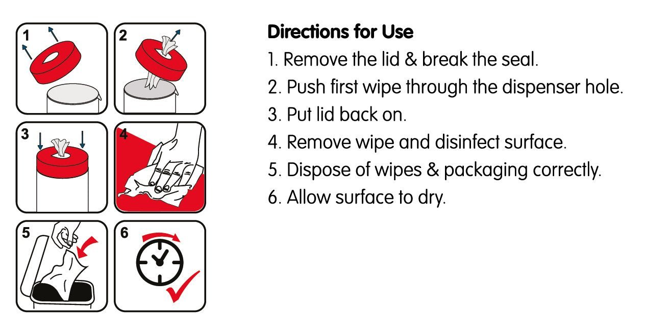 Ana Wiz Alcohol Disinfectant Wipes (200 Sheet Tub) - ANAGEL