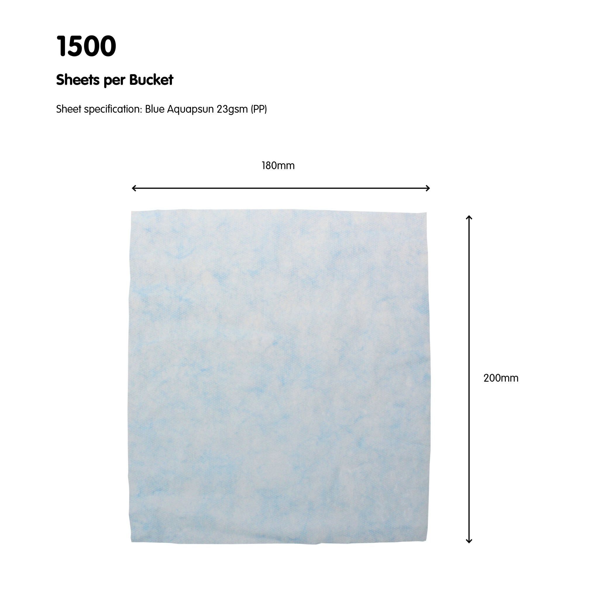 Ana Wiz Alcohol Free Disinfectant Wipes (1500 Sheet Bucket) - ANAGEL