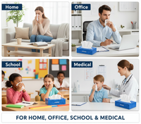 Soft White Facial Tissues, Box of 100